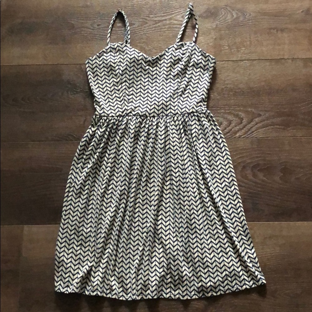 Chevron Print Sundress